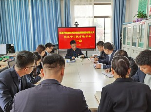 龙八国际党史学习教育念书班开班